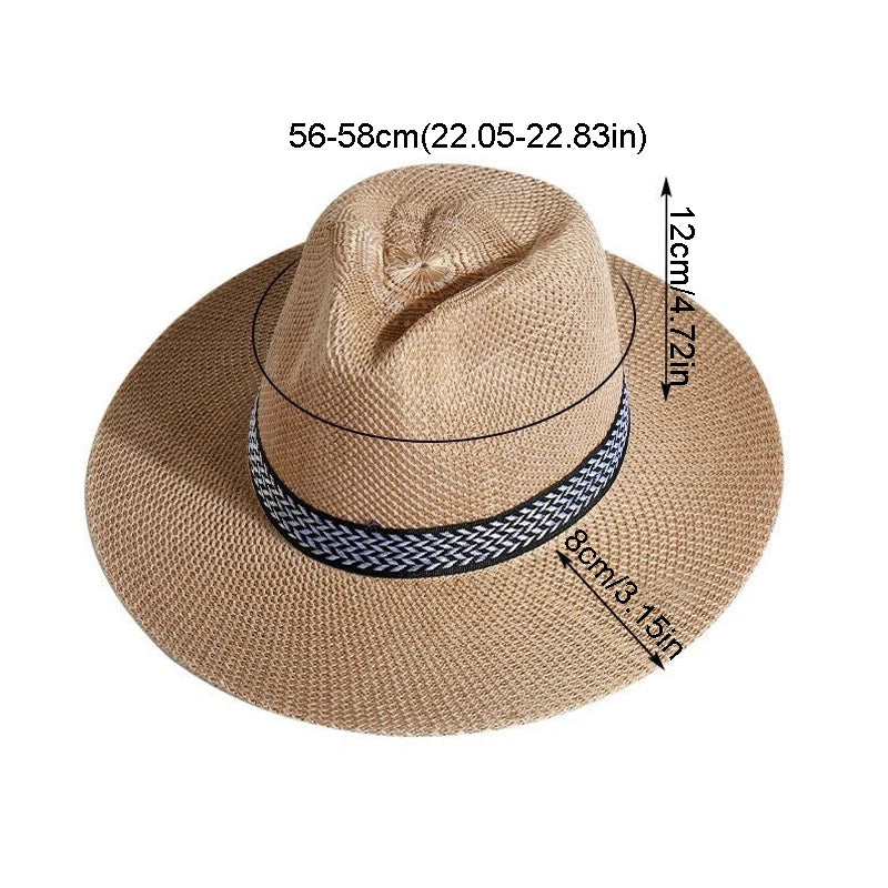 men-women-sun-summer-vintage-retro-panama-fedora-hat