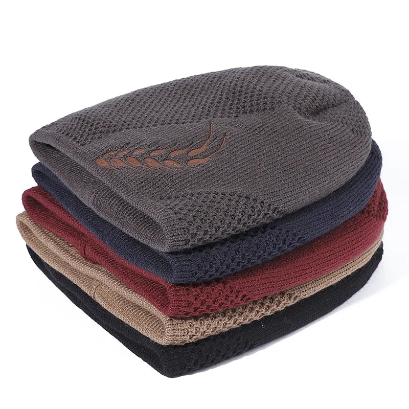 Spike Winter Lined Knitted Beanie