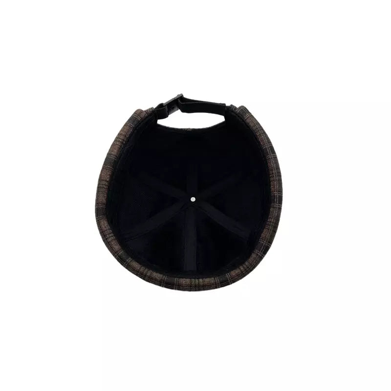 brimless-hat-plaid-classic-adjustable