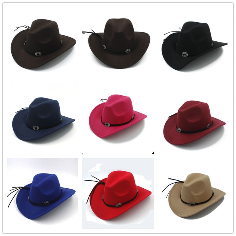 western-hat-plain-classic-streetwear