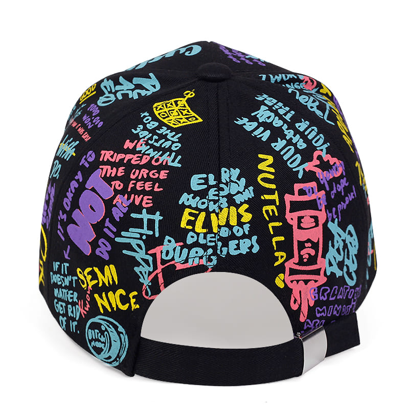 hat-adjustable-painting-streetwear-alternative-unisex