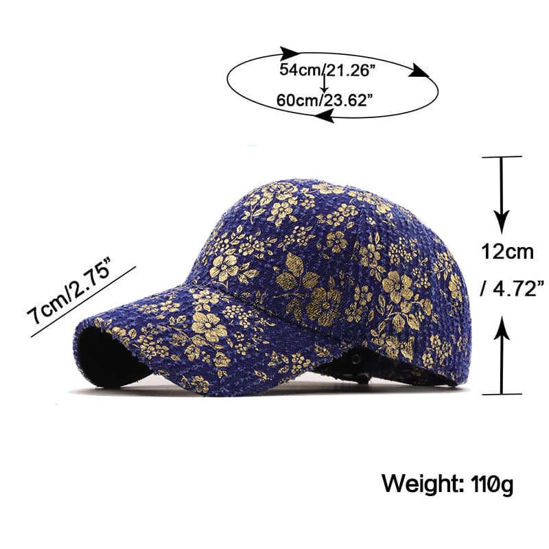 flowers-daisies-adjustable-hat-cotton-spring