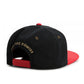 40 OZ Black & Red Snapback Cap