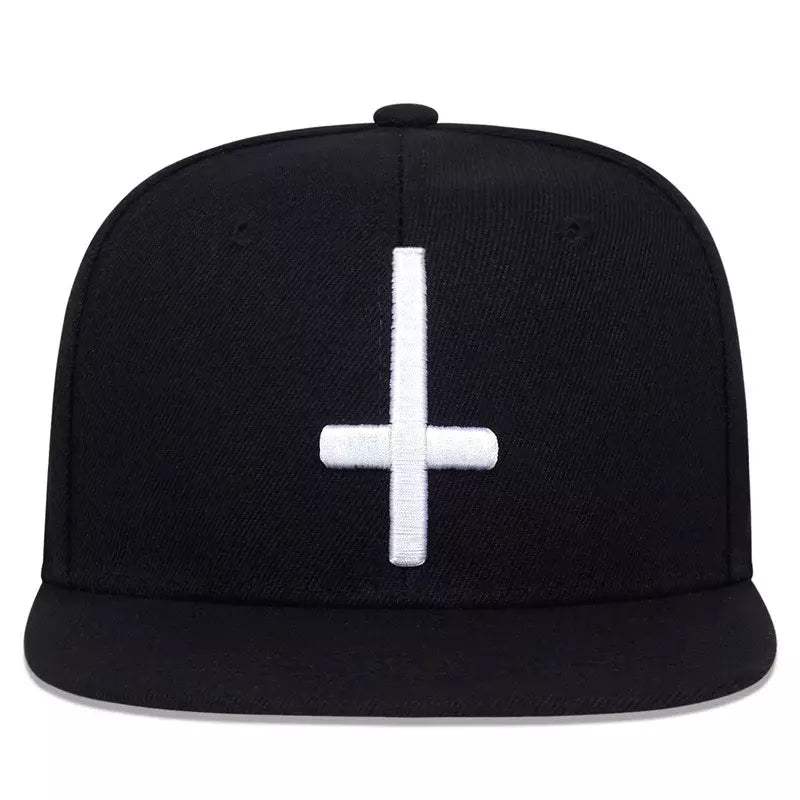 Antichrist Black Snapback Cap