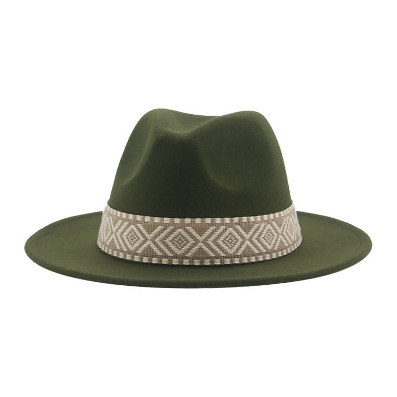 Arenys Mosaic Band Fedora Hat