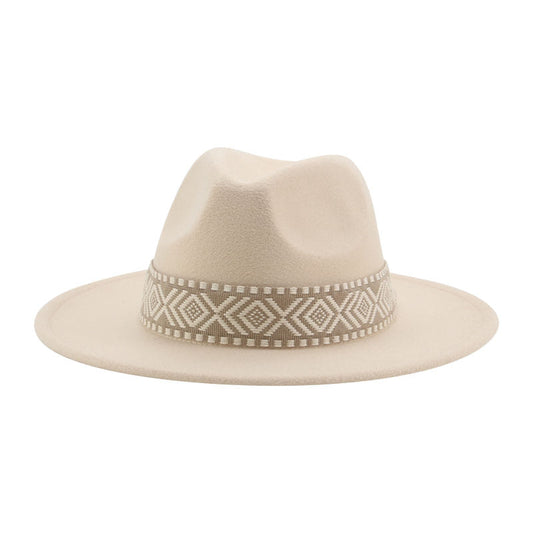 Arenys Mosaic Band Fedora Hat