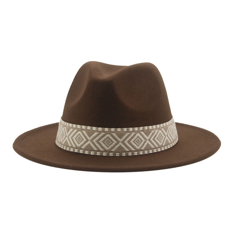 Arenys Mosaic Band Fedora Hat