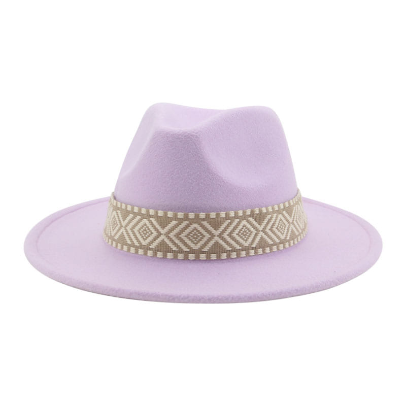 Arenys Mosaic Band Fedora Hat