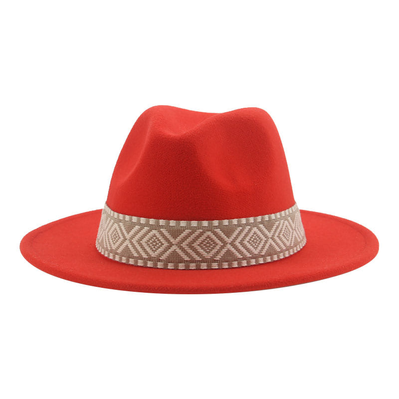 Arenys Mosaic Band Fedora Hat