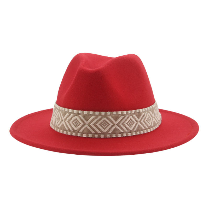 Arenys Mosaic Band Fedora Hat