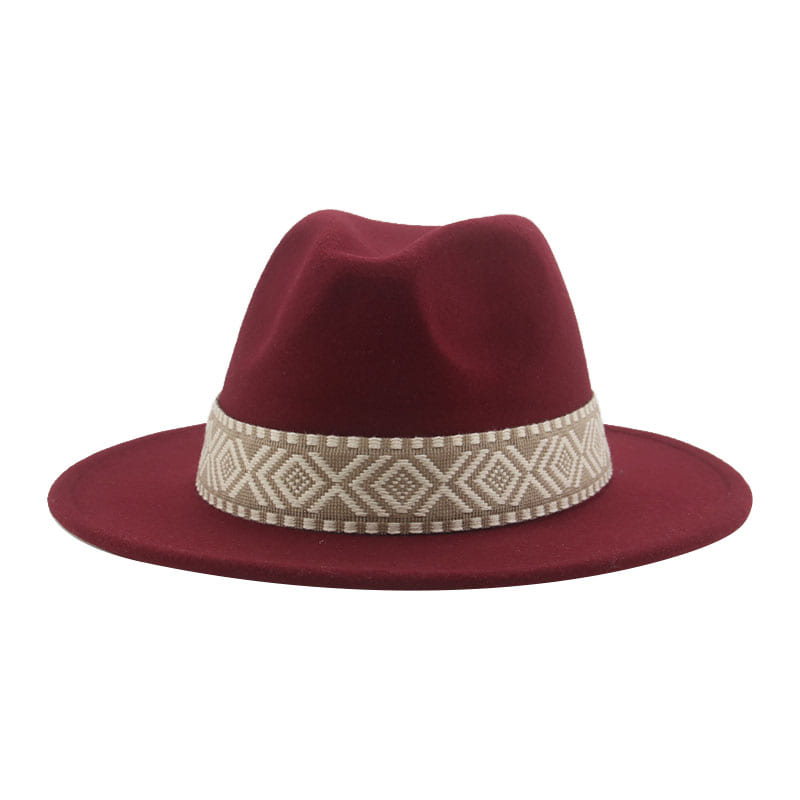 Arenys Mosaic Band Fedora Hat