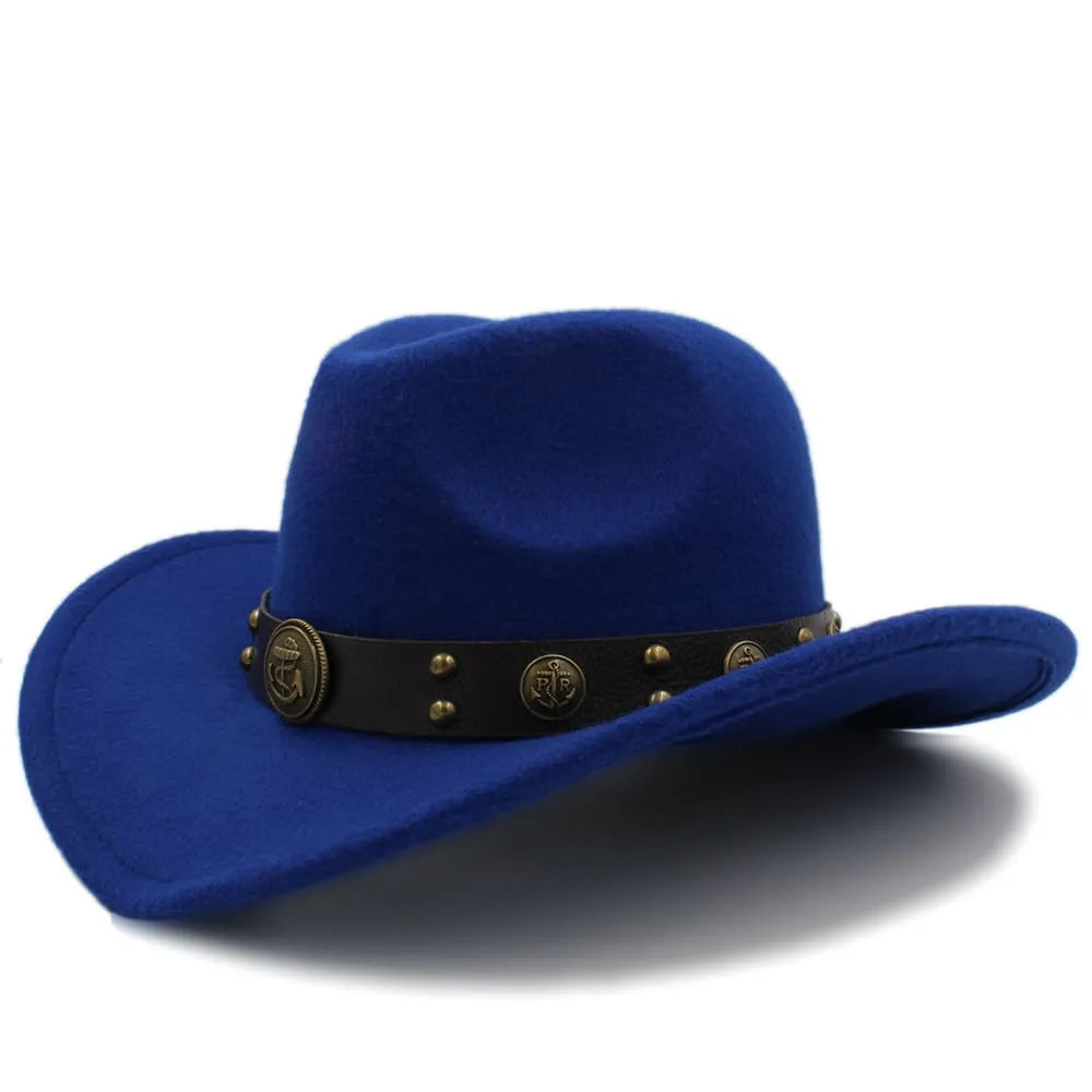 western-country-hat-leather-belt