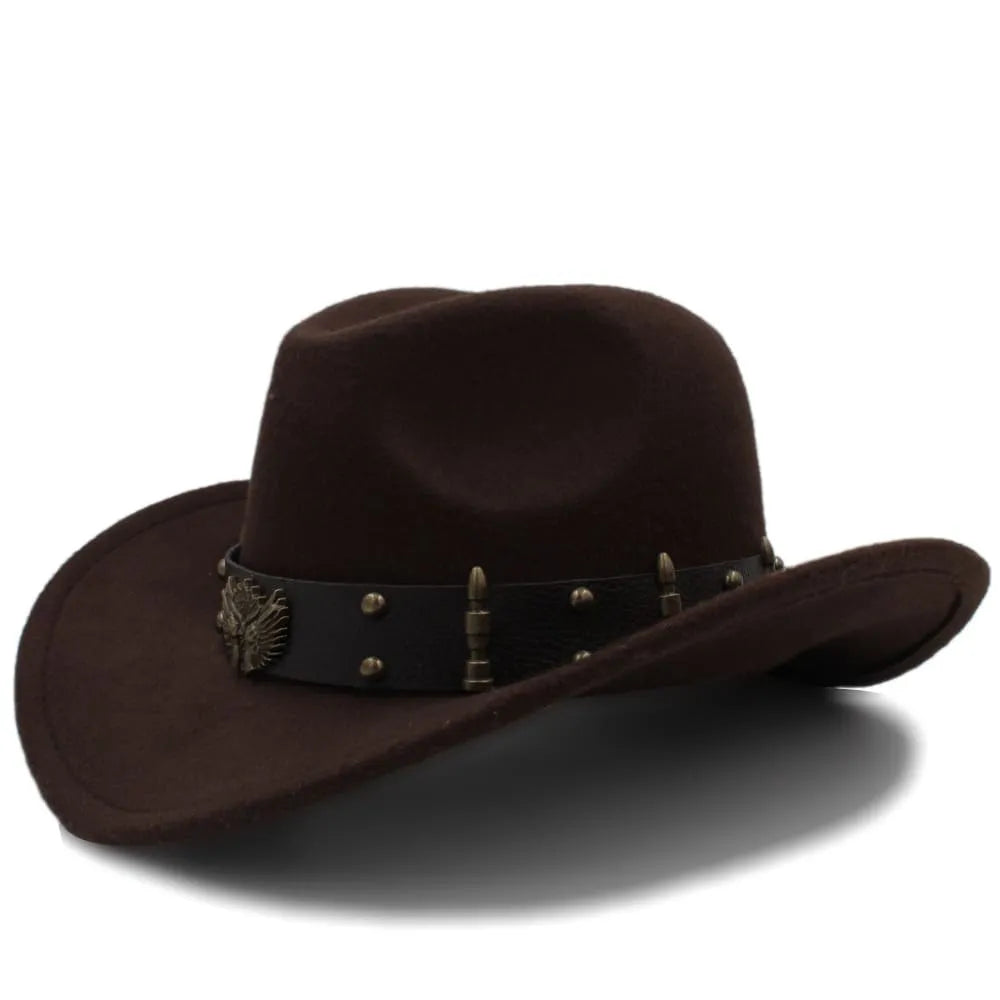 western-country-hat-leather-belt