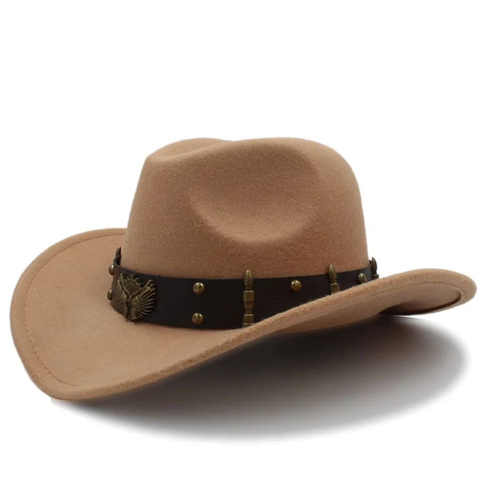 western-country-hat-leather-belt