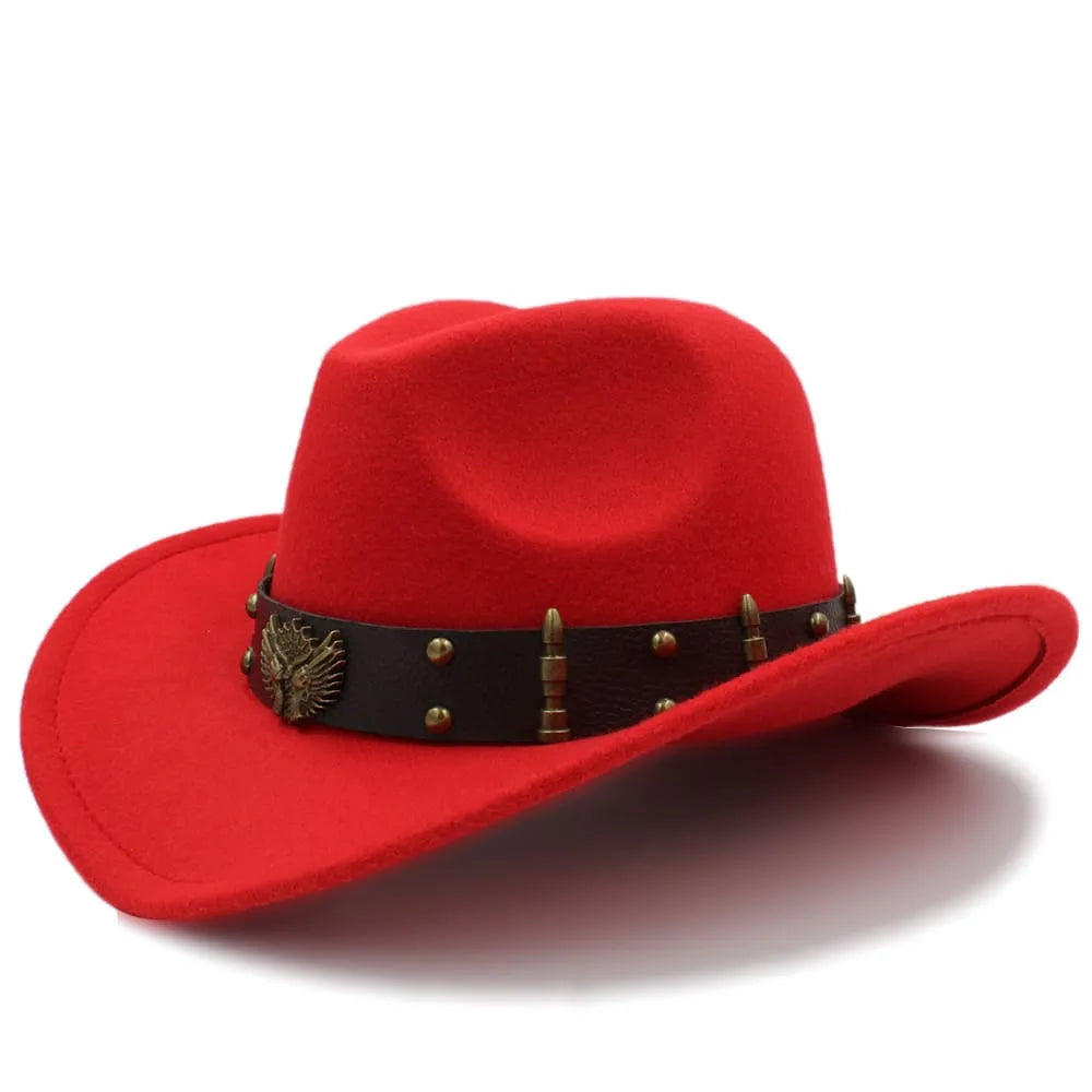 western-country-hat-leather-belt