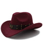 western-country-hat-leather-belt