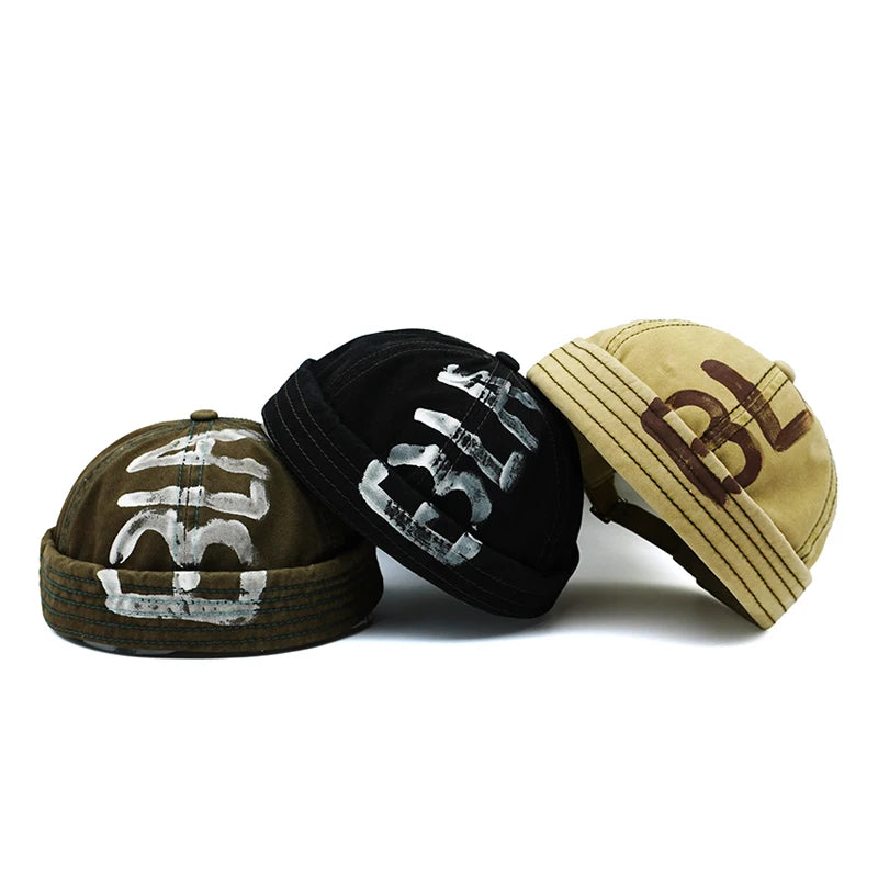 unisex-retro-letters-men-women-vintage-melon-hat