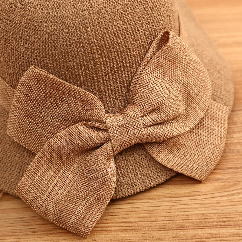 female-girls-adjustable-breathable-vegetable-fibre-fisherman-headwear