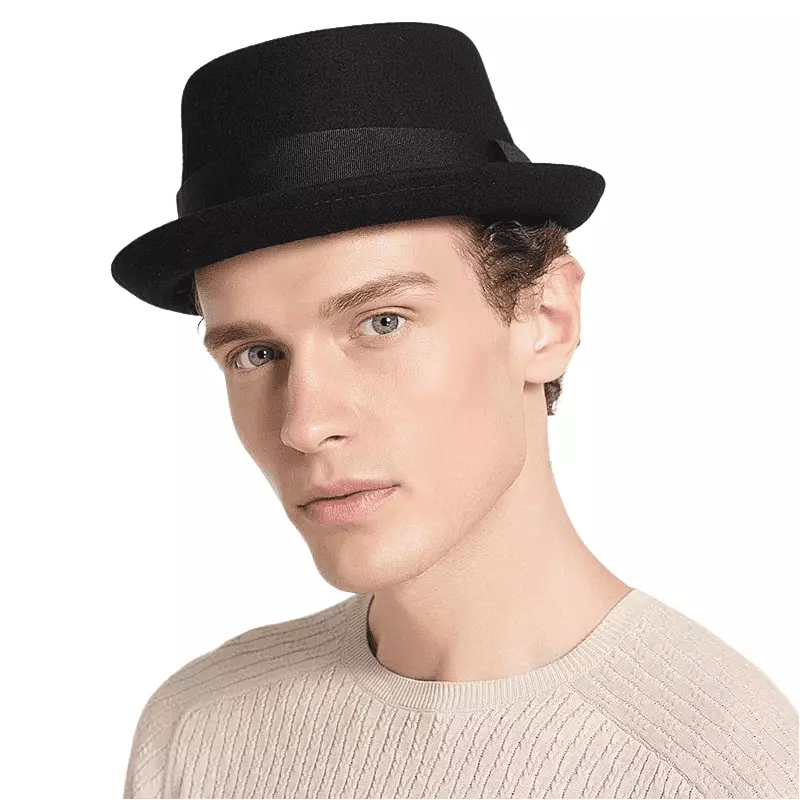 Balzac Wool Porkpie Hat