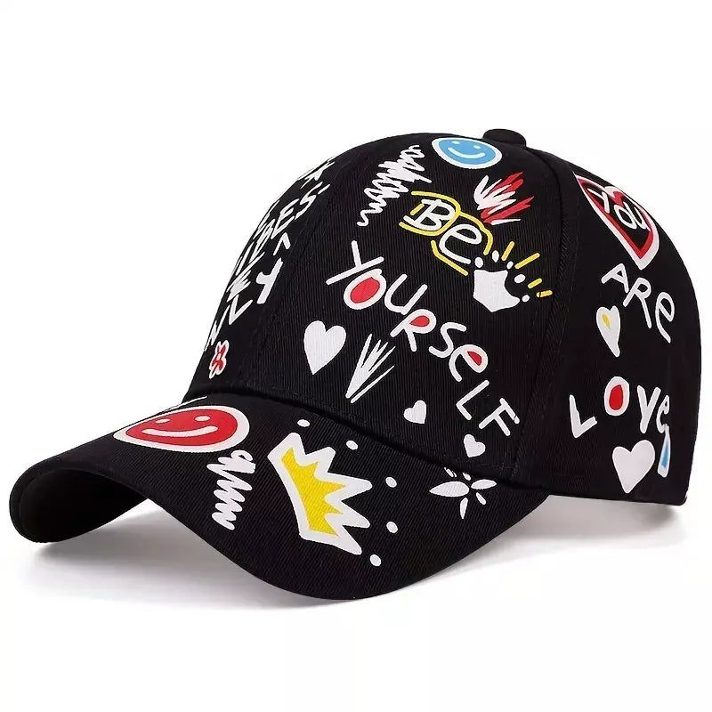 men-women-hat-summer-graffiti-vintage-retro