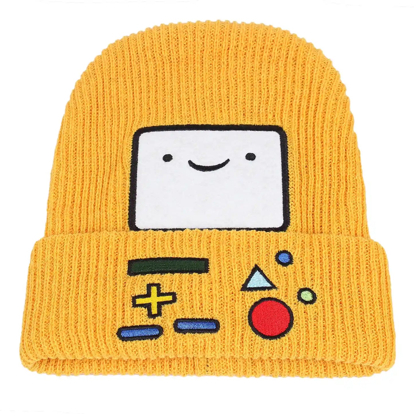 AdventureTime-Jake-Finn-Warm-Winter-Street-Men-Women-Striped-Vintage-Retro-Brimless-Hat