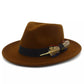 Benson Feathers Fedora Hat