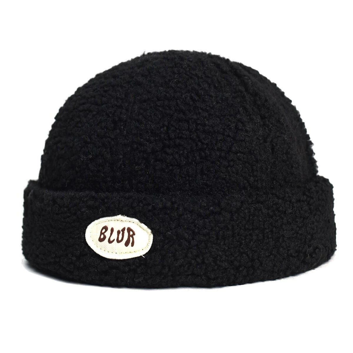 Blur Winter Fur Docker Cap