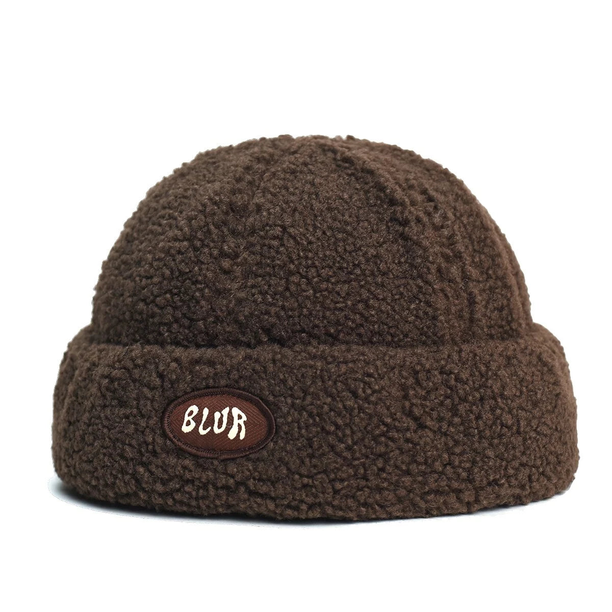 Blur Winter Fur Docker Cap