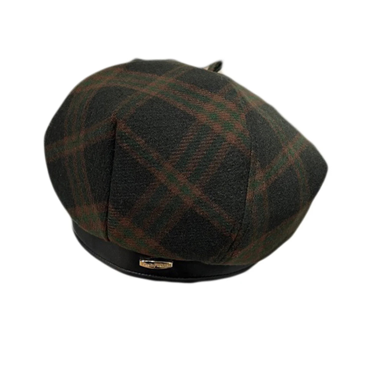 girl-retro-vintage-classic-checked-hat