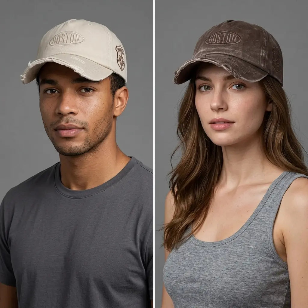 men-women-breathable-headwear-vintage-worn-distressed-hat