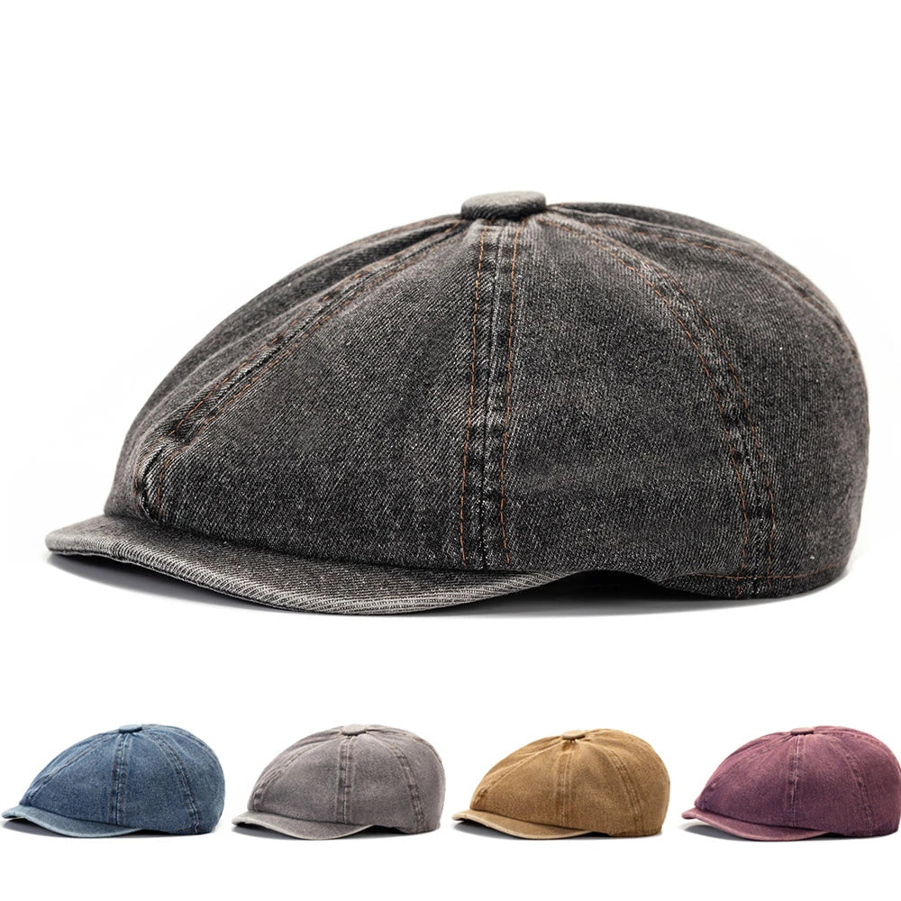 men-women-vintage-retro-newsie-bakerboy-paperboy-cabbie-hat-8-panels