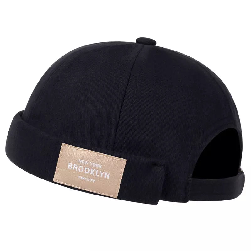 Brooklyn 1947 Black Docker Cap