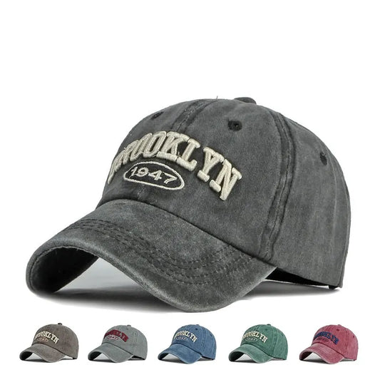 New-york-1947-hat-retro-classic-cotton