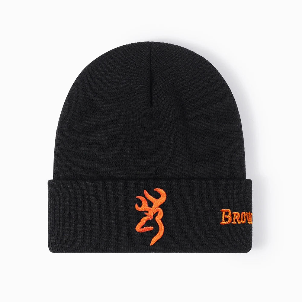 Deer-Wild-Warm-Winter-Street-Men-Women-Vintage-Retro-Brimless-Hat