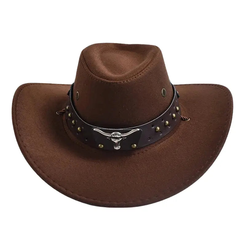 american-men-women-western-horn-studded-cap