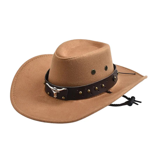 american-men-women-western-horn-studded-cap