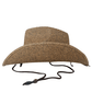 Bullhead Brown Straw Cowboy Hat