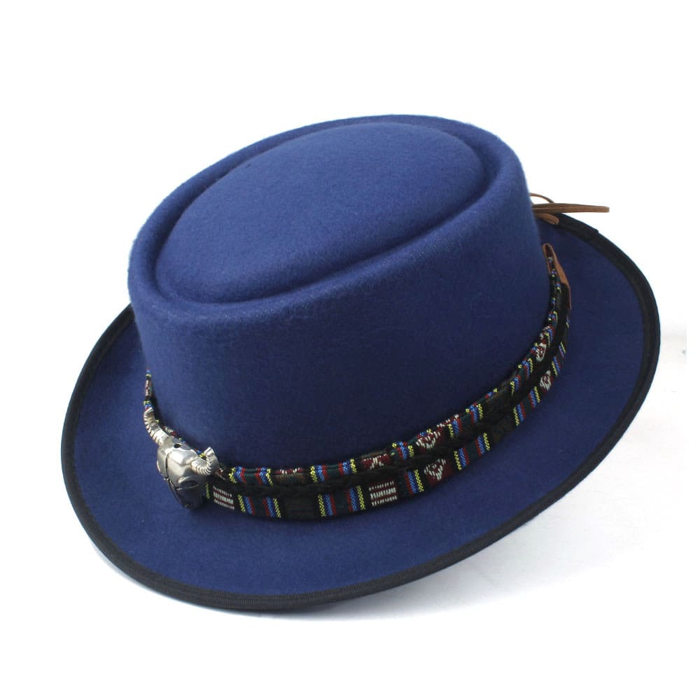 Bullhead Wool Porkpie Hat