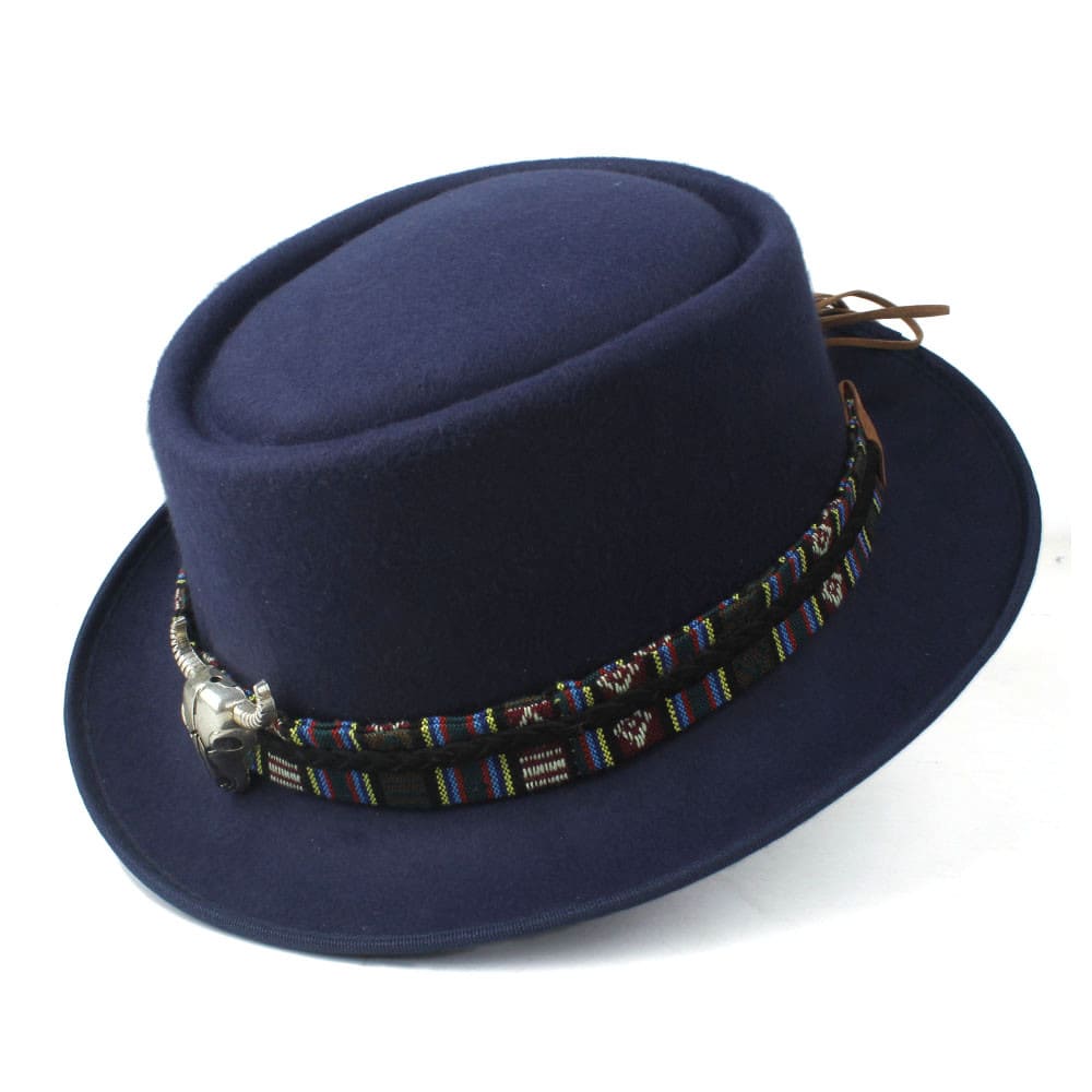 Bullhead Wool Porkpie Hat