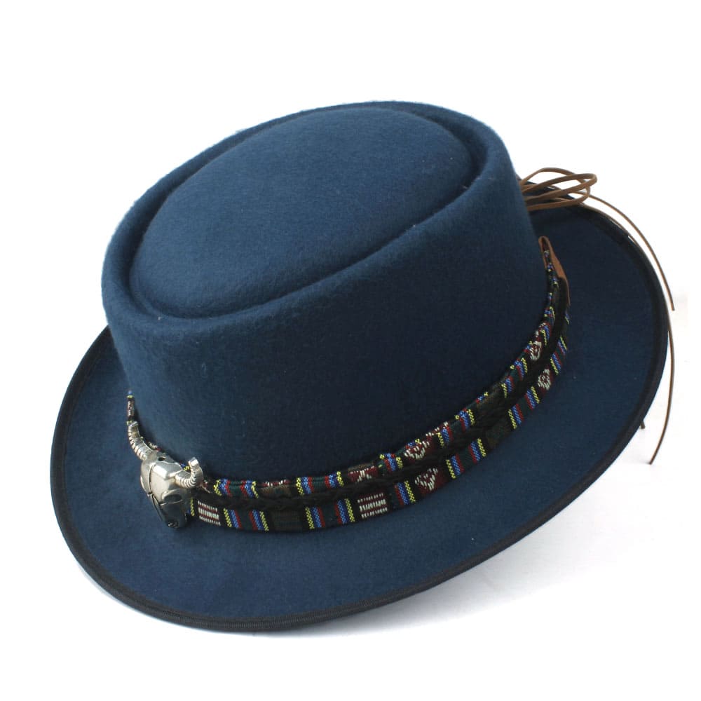 Bullhead Wool Porkpie Hat