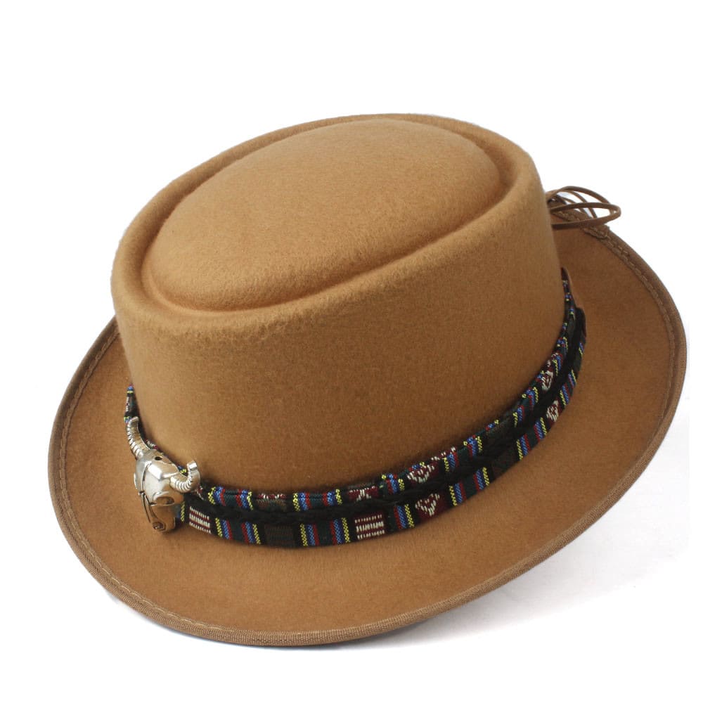 Bullhead Wool Porkpie Hat