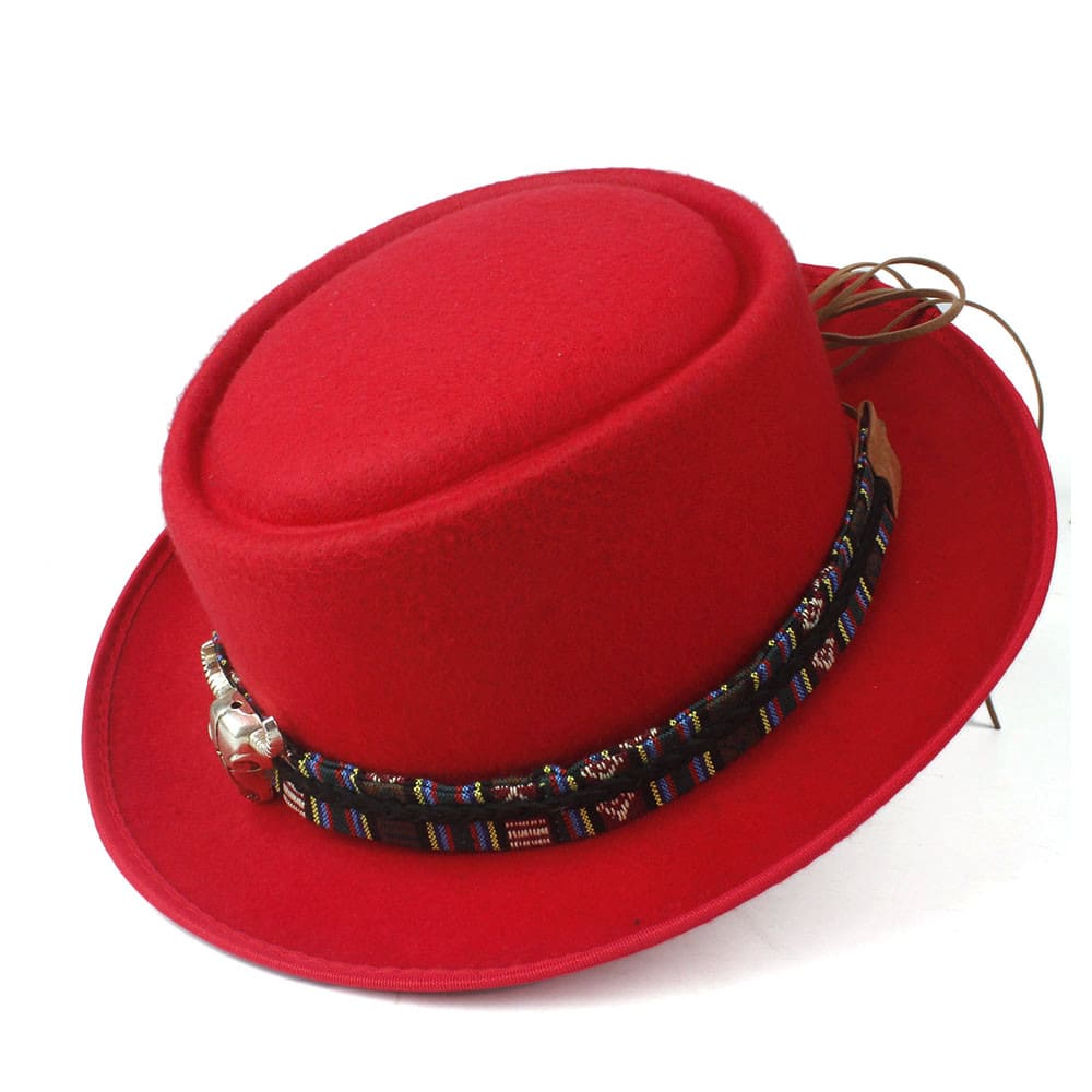 Bullhead Wool Porkpie Hat