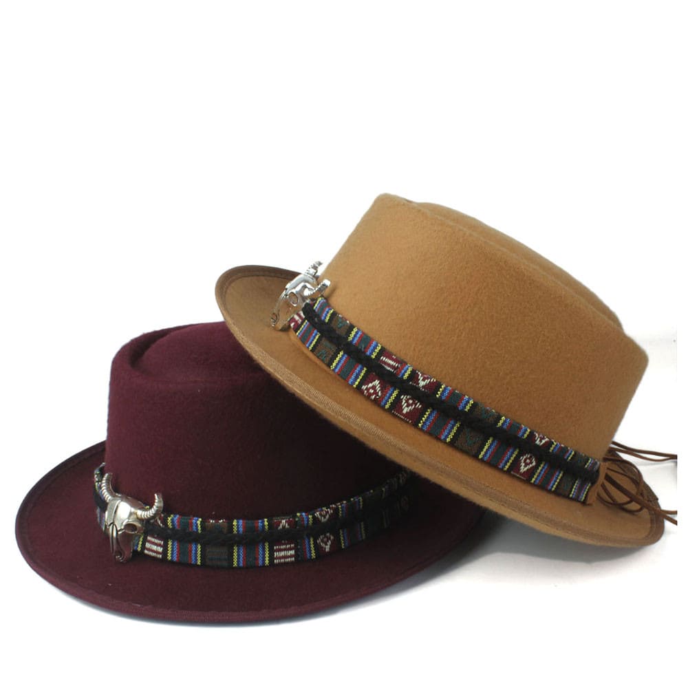 Bullhead Wool Porkpie Hat