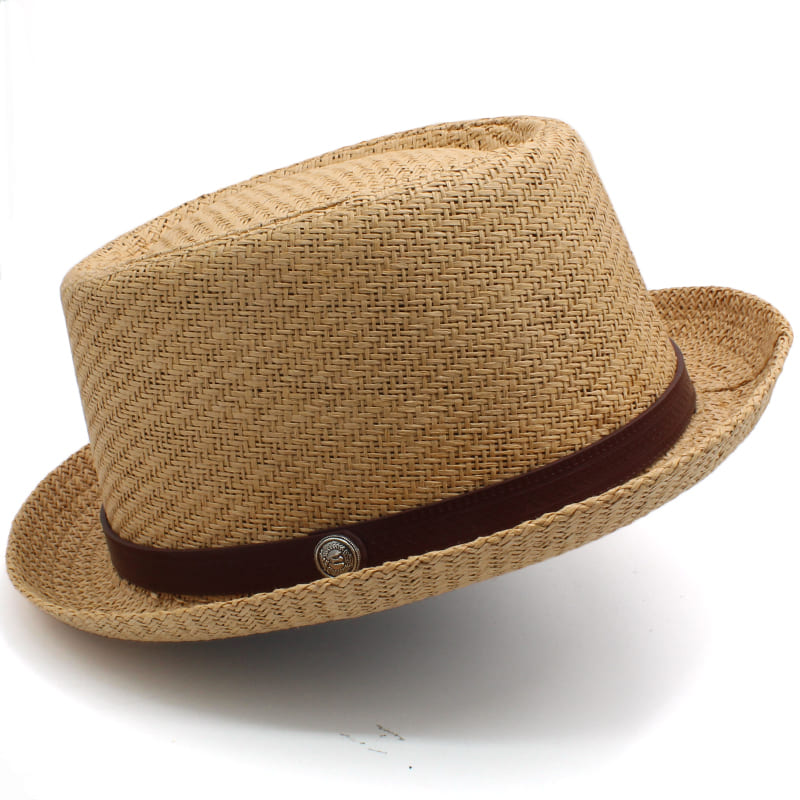 Buster Straw Porkpie Hat