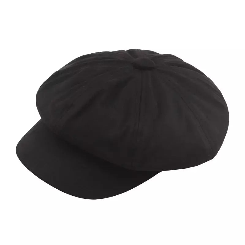 Plain-Cotton-8-Panels-Cap-Newsie-Ghelter