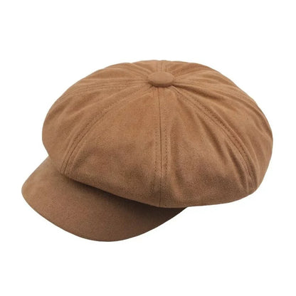 Plain-Cotton-8-Panels-Cap-Newsie-Ghelter