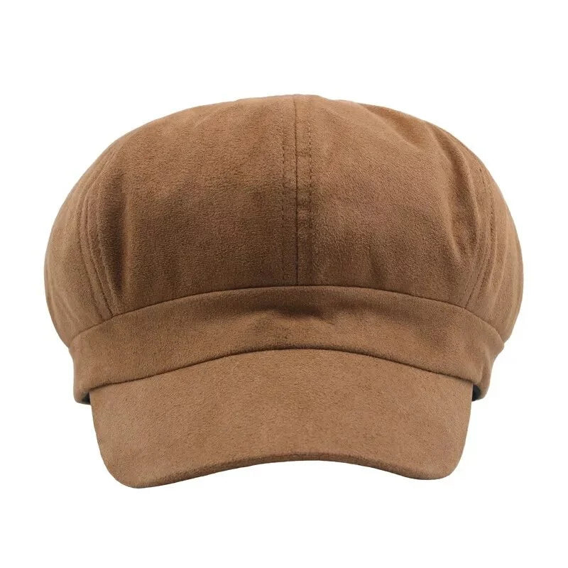 Plain-Cotton-8-Panels-Cap-Newsie-Ghelter