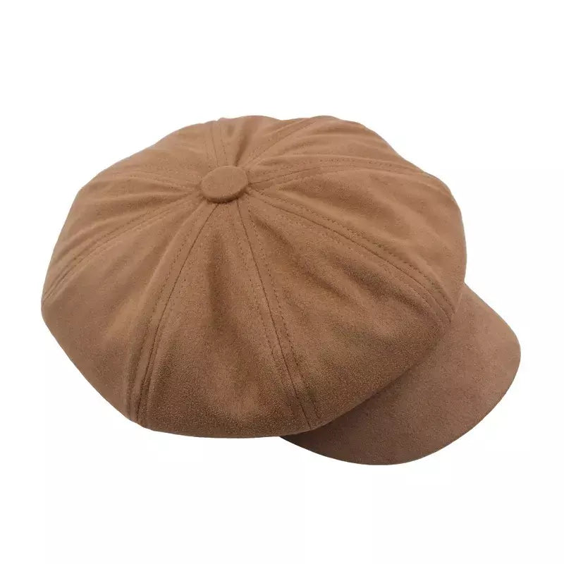 Plain-Cotton-8-Panels-Cap-Newsie-Ghelter