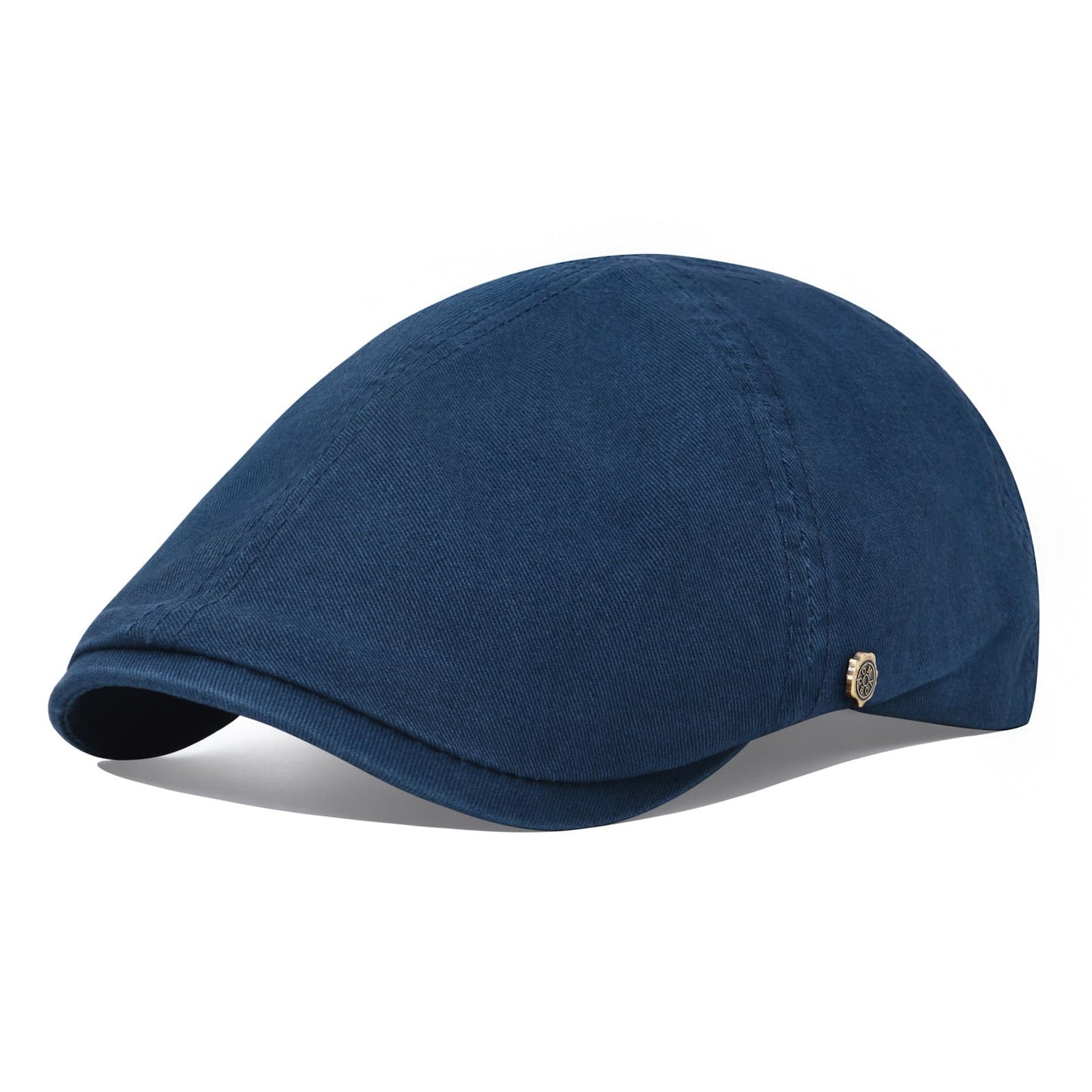 Cabbie 6-Panels Cotton Flat Cap