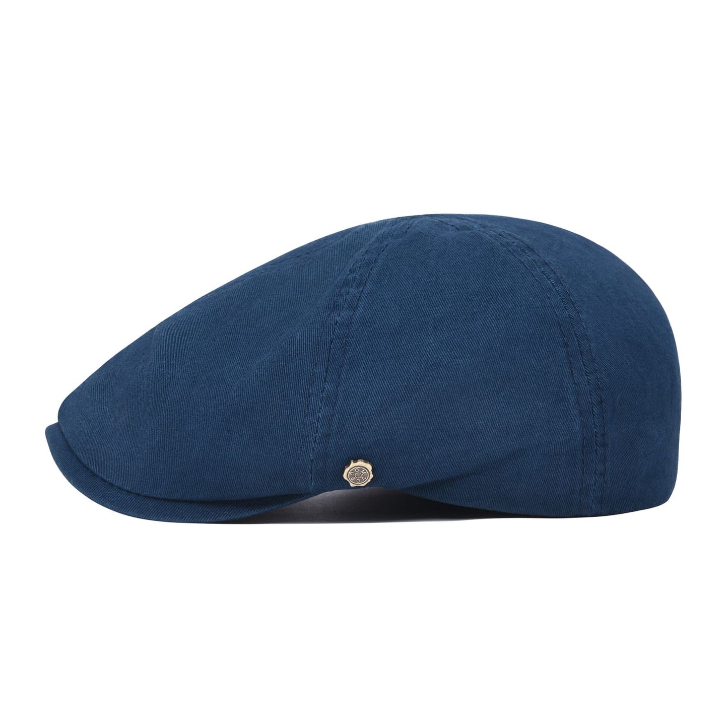 Cabbie 6-Panels Cotton Flat Cap